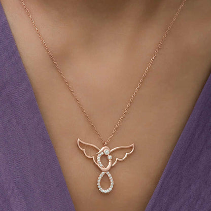 Silver Angel Necklace