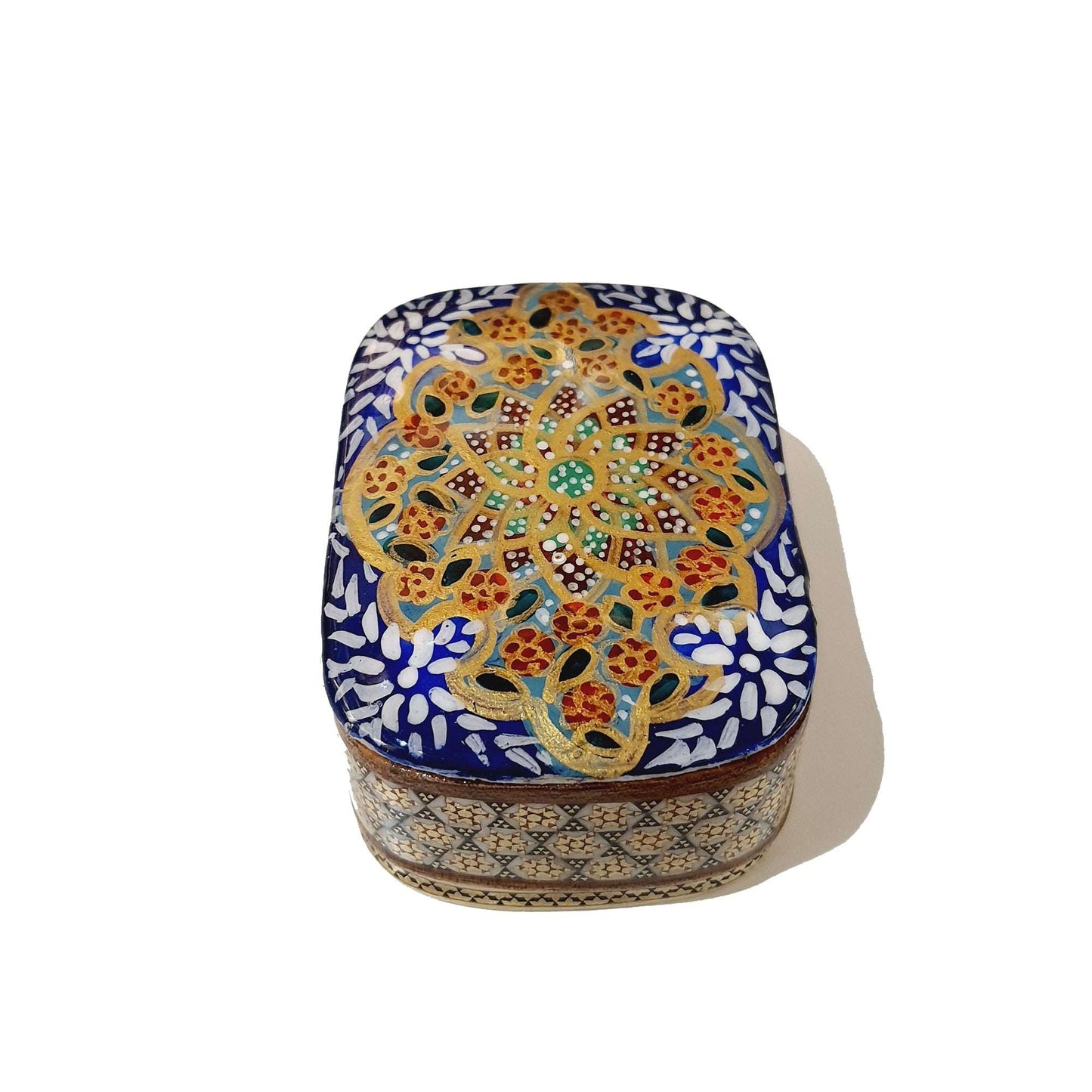 Handwork of Persian Hatem Art Luks Jewelry Box