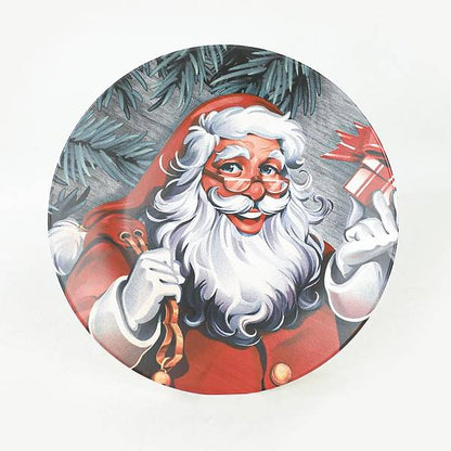 Santa Service Ceramic Plate 26 Cm