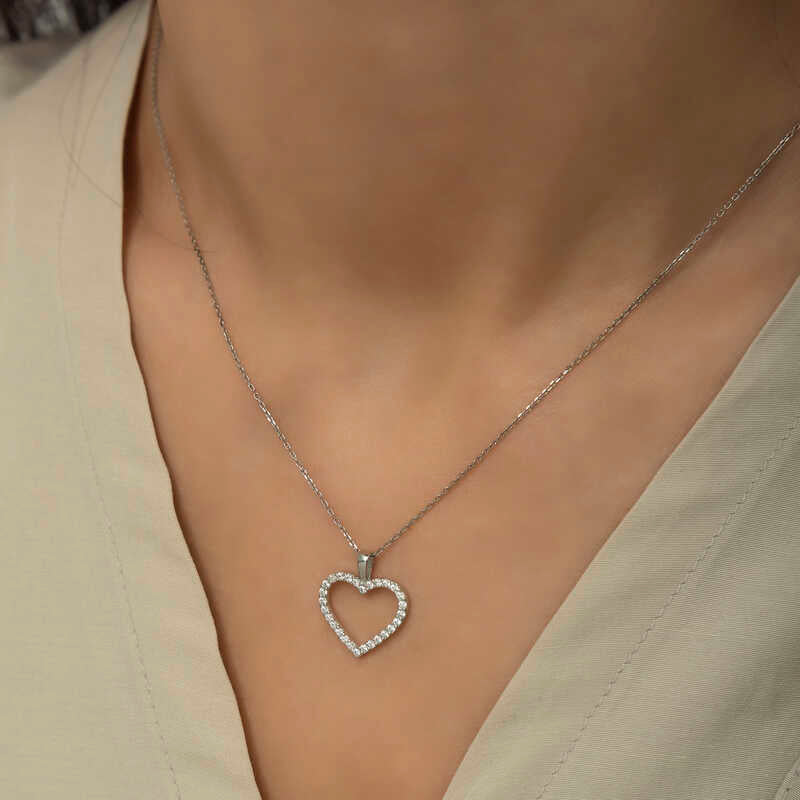 Silver Heart Necklace