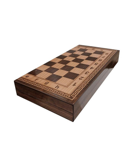 Persian Moarrak Backgammon and Chess Set