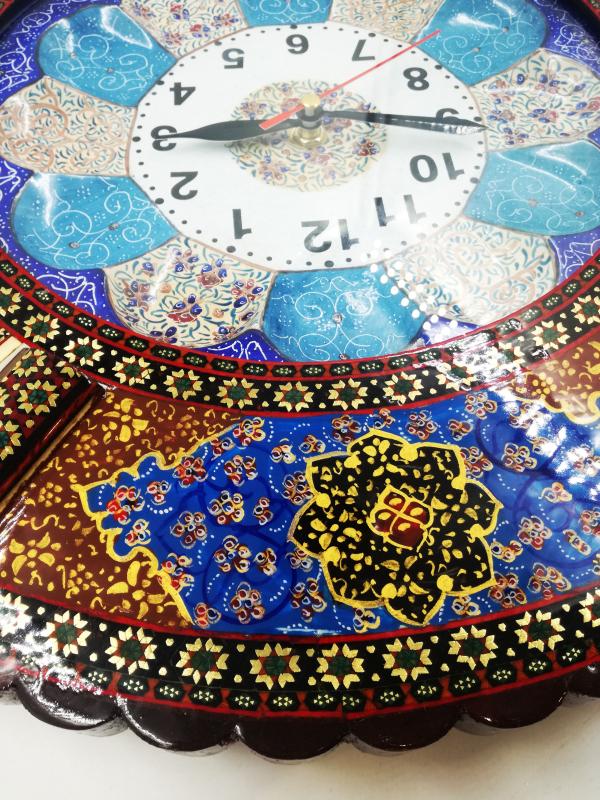 Persian Handicraft Wall Clock