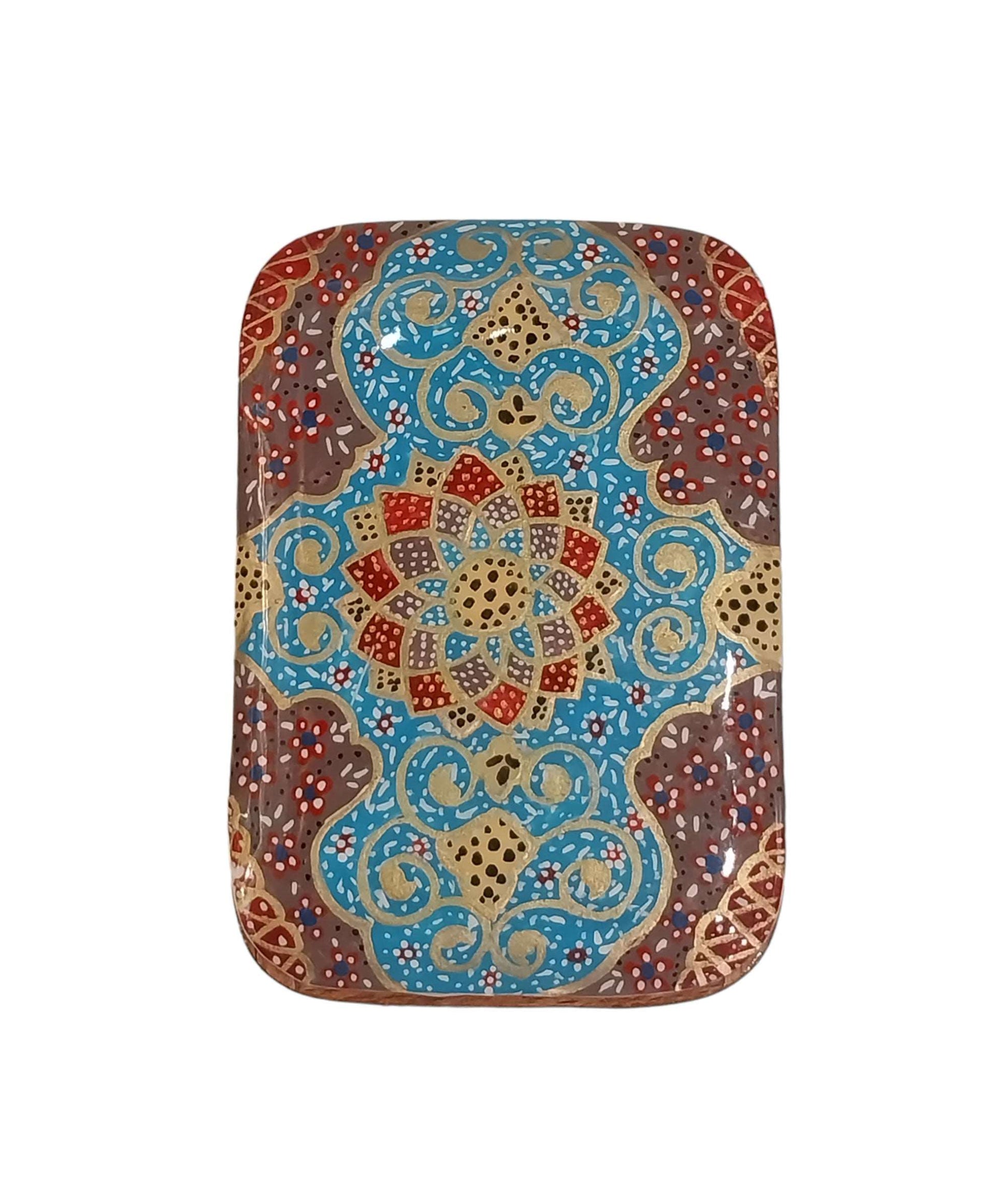 Handwork of Persian Hatem Art Luks Card Box