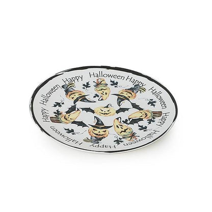 Happy Halloween Ceramic Service Plate 26 Cm