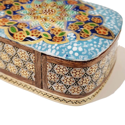 Handwork of Persian Hatem Art Luks Jewelry Box