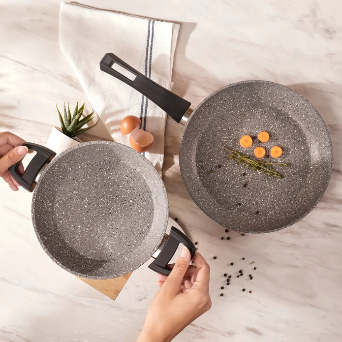 Gris Bio Granite Pan and Sahan Set