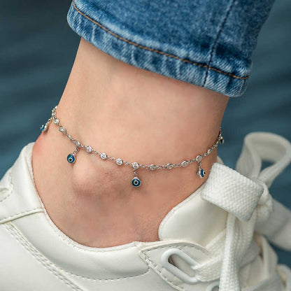 Silver Anklet