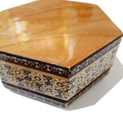 Handwork of Persian Hatem Art Luks Jewelry Box