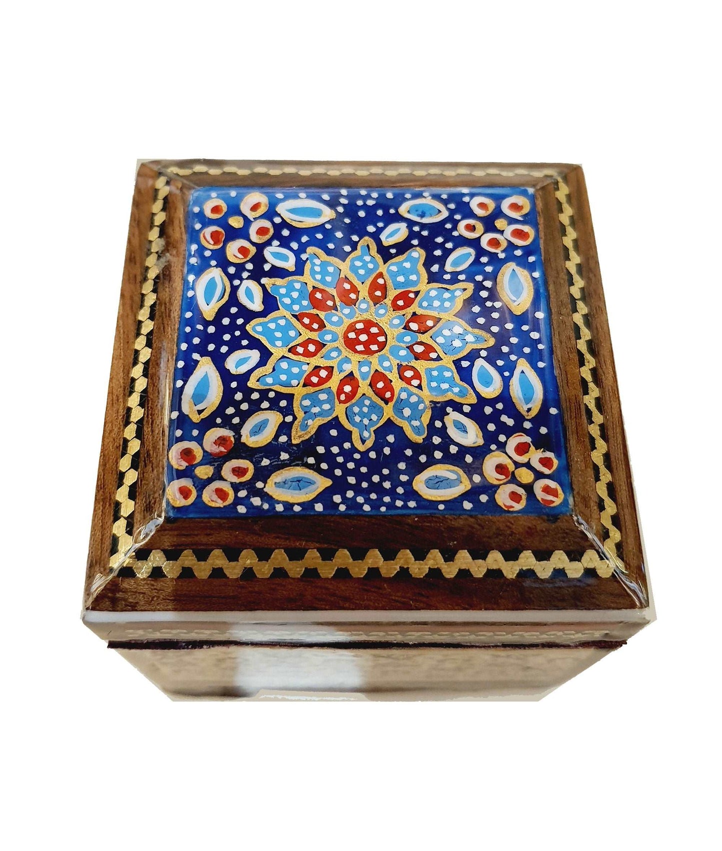 Handwork of Persian Hatem Art Luks Jewelry Box