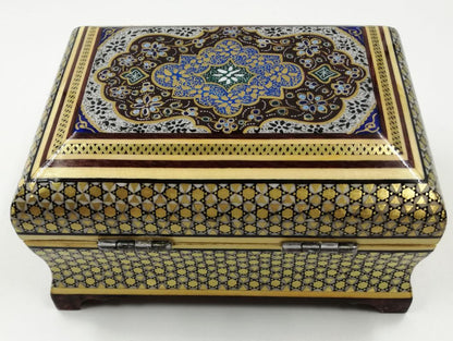 Handwork of Persian Hatem Art Luks Jewelry Box