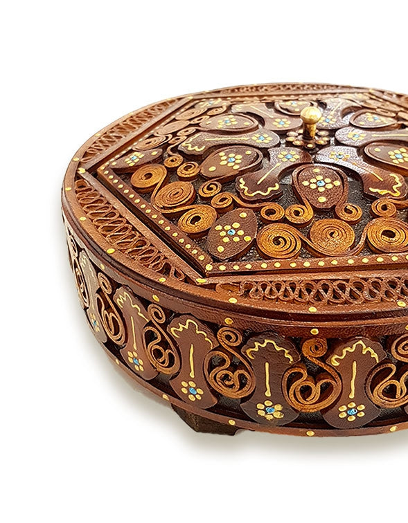 Persian Islamic Handmade Leather Box