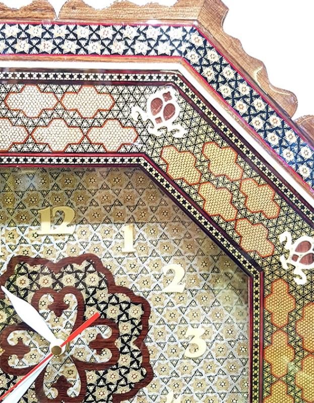 Persian Handicraft Wall Clock