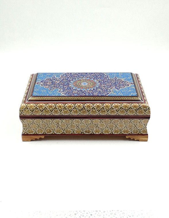 Handwork of Persian Hatem Art Luks Jewelry Box