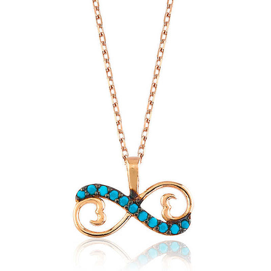 Silver Infinity Love Necklace