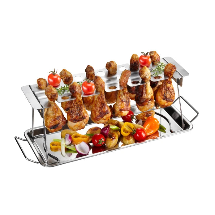 Stainless Steel Chicken Drumstick Grill Apparatus