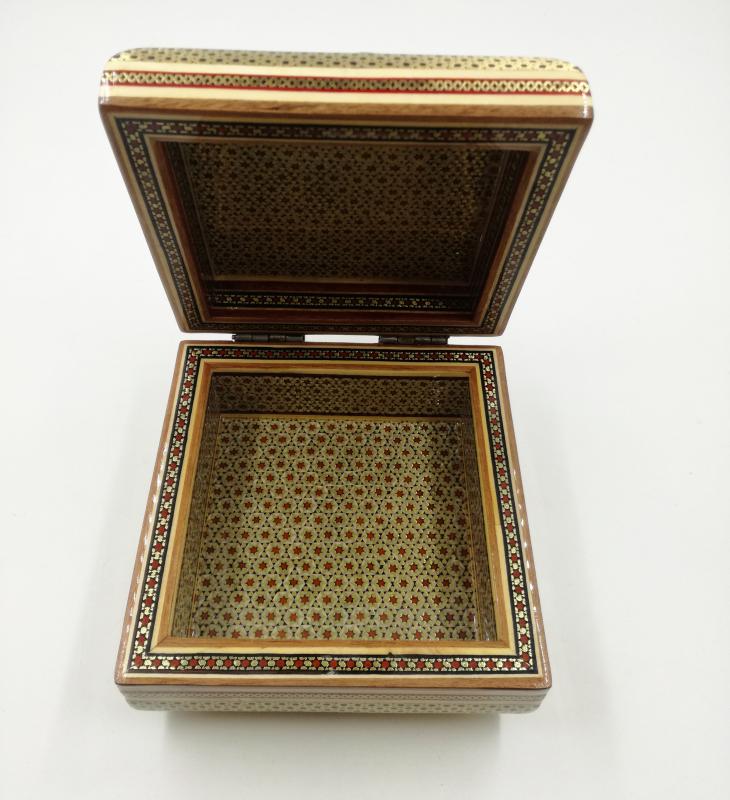 Handwork of Persian Hatem Art Luks Jewelry Box