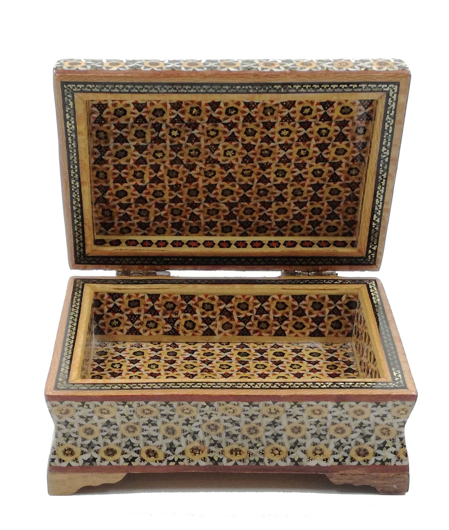 Handwork of Persian Hatem Art Luks Jewelry Box