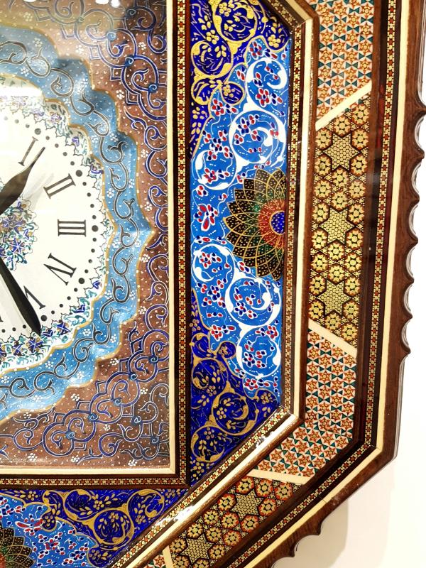 Persian Handicraft Wall Clock