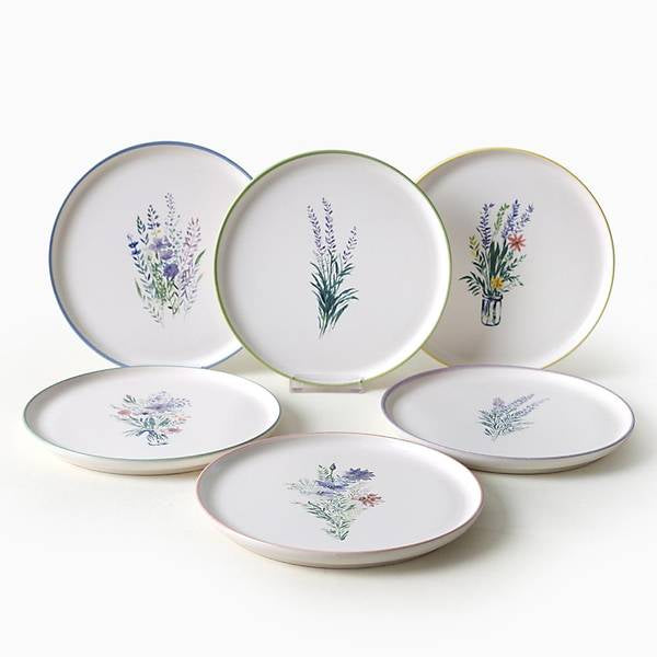 Dessert Plates  22 Cm 6 Pieces