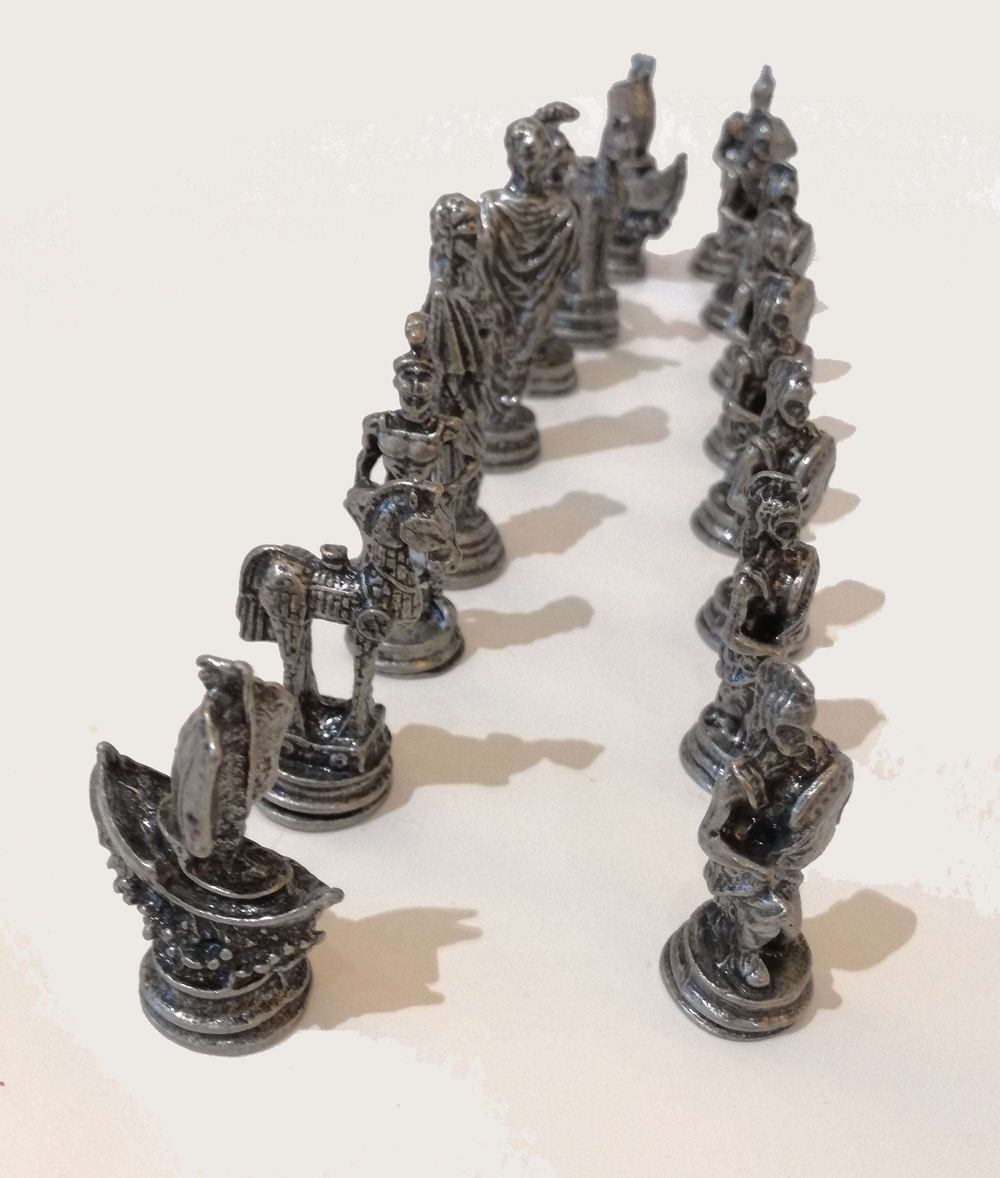 Metal Chess Stone