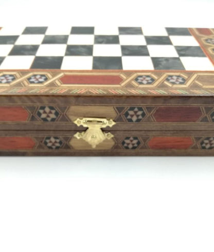 Handmade Wooden Backgammon Set