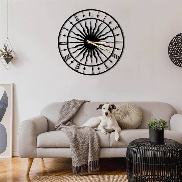 Metal Wall Clock