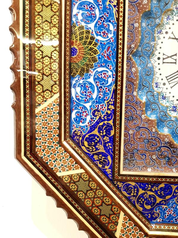 Persian Handicraft Wall Clock