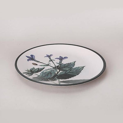 Flowery Plates Ceramic 25 cm 6 Pieces