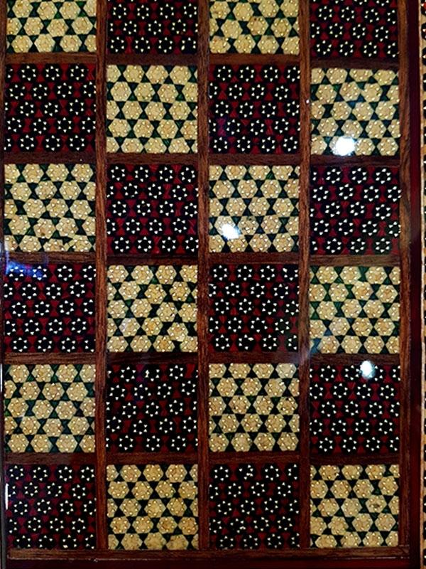 Handwork of Iran Luks Hatem Backgammon and Chess Set