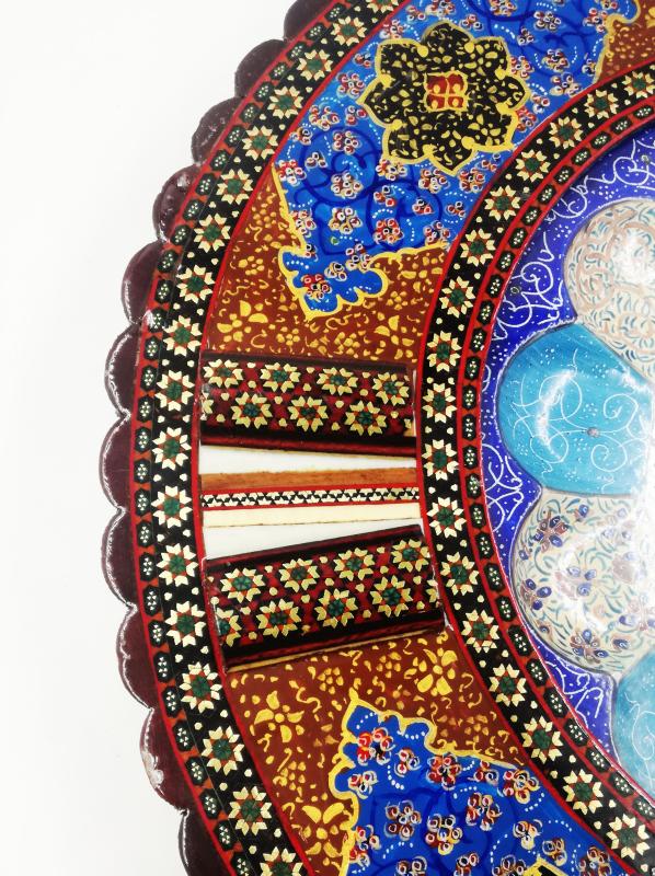 Persian Handicraft Wall Clock