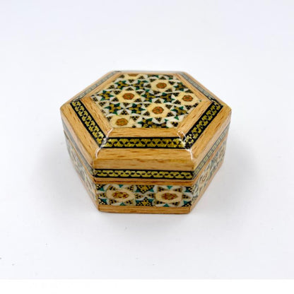 Handwork of Persian Hatem Art Luks Jewelry Box