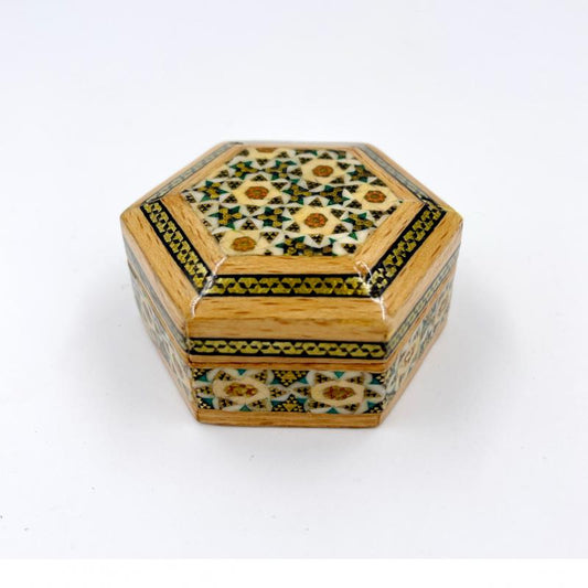 Handwork of Persian Hatem Art Luks Jewelry Box