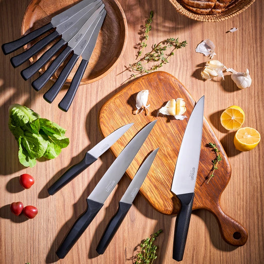 Knife Set Steel 10 Piece