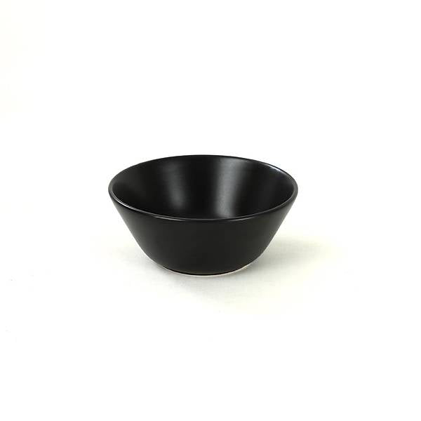 Matte Black Soup Bowl 14 Cm 6 Pieces