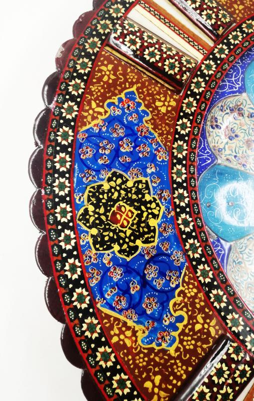 Persian Handicraft Wall Clock