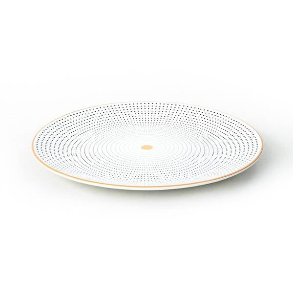 Kots Service Ceramic Plate 25 Cm 4 Pieces