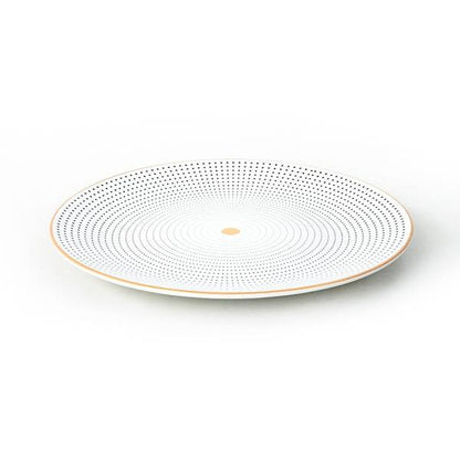 Kots Service Ceramic Plate 25 Cm 4 Pieces