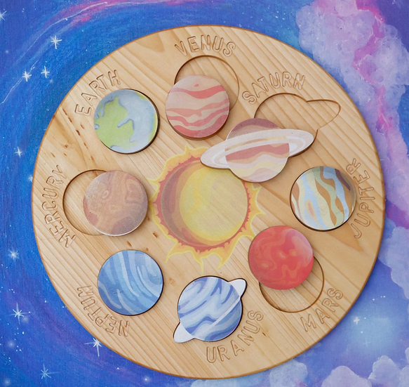 Wooden Toy  | Planets