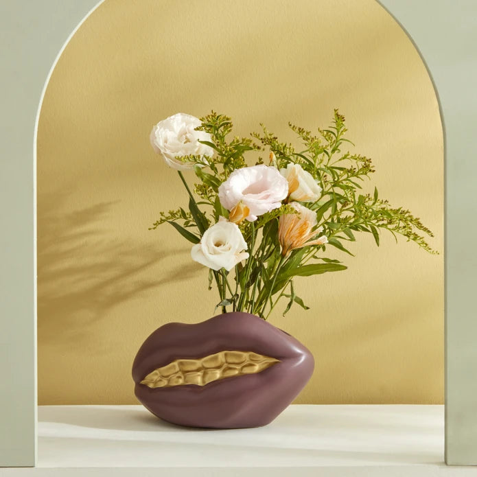 Decorative Lip Vase