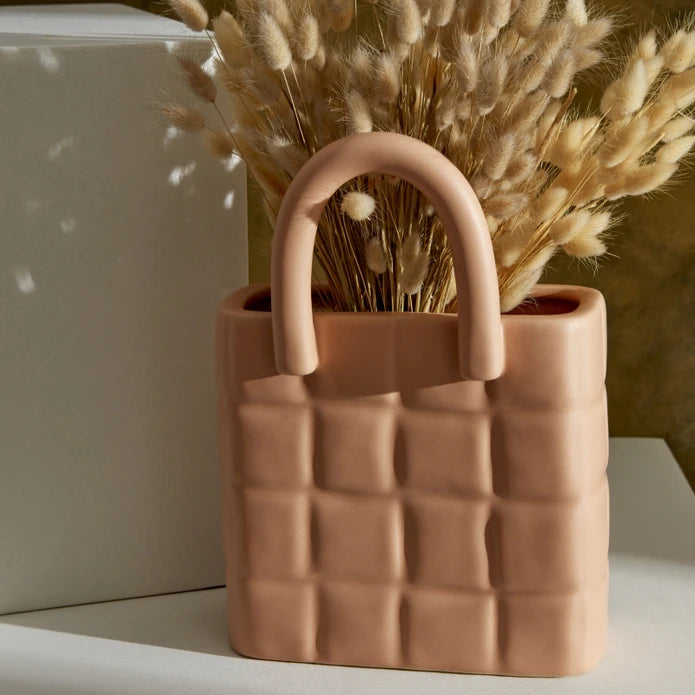 Ceramic Bag Vase