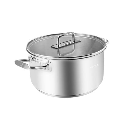 Grace Induction Base Steel Pot 24 cm 5.5 Lt