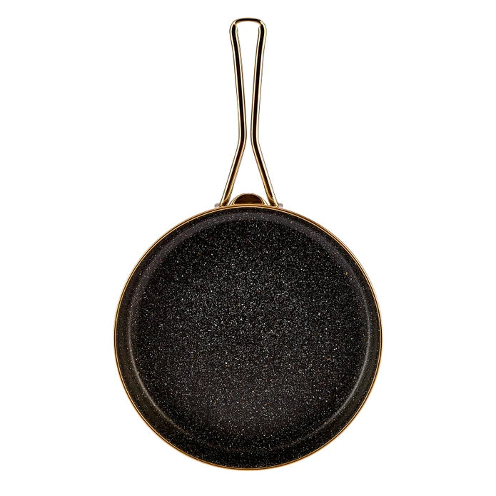 Crystal Enamelled Pan Anthracite 28 cm