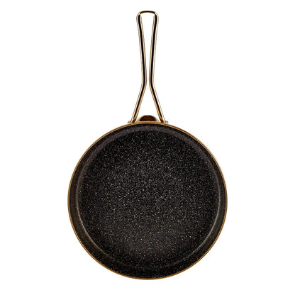 Crystal Enamelled Pan Anthracite 28 cm