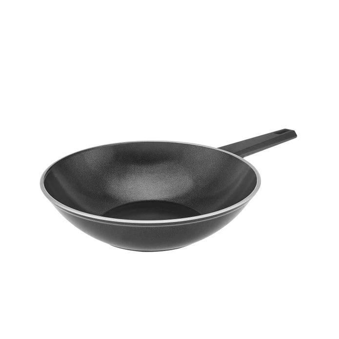 Swiss Crystal Wok Pan 28 Cm Black