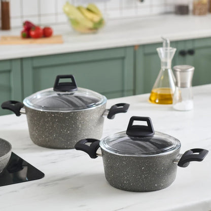 Biogranit Pars 7 Piece Cookware Set