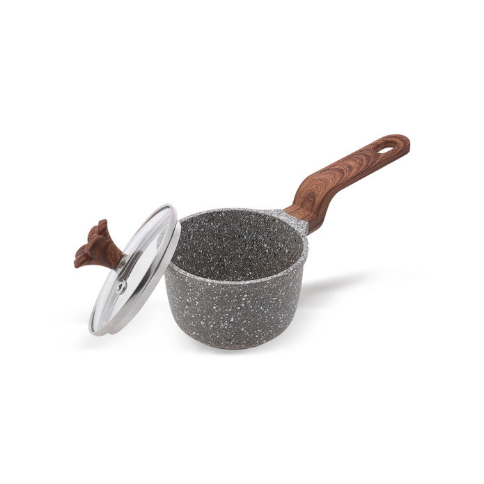 Dark Silver Biogranit Mini Sauce Pot 10 cm