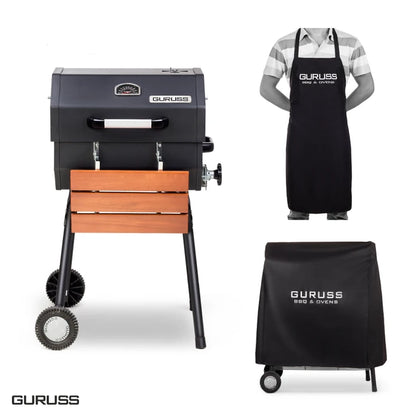 Black Barbeque Set 50 cm